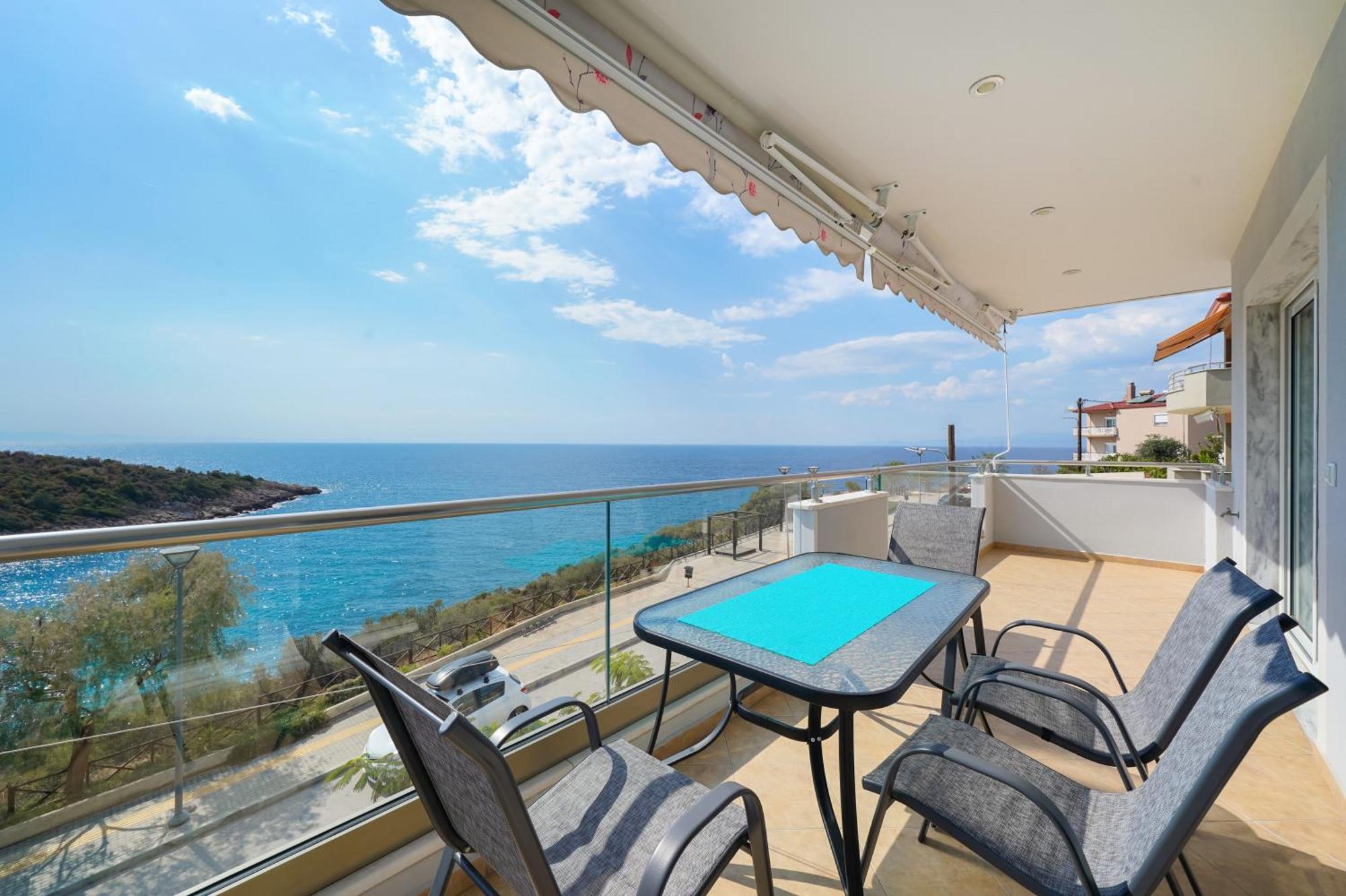 Apartmán Tarsa'S House By The Sea Skála Marión Exteriér fotografie