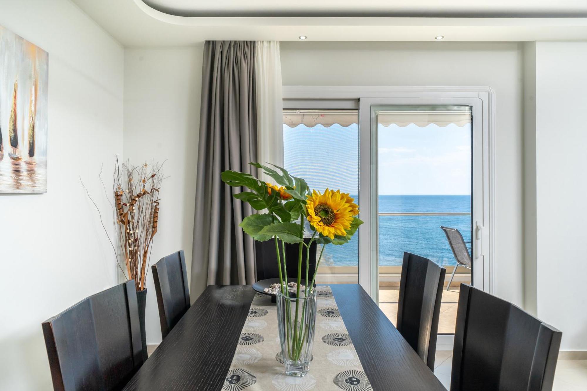 Apartmán Tarsa'S House By The Sea Skála Marión Exteriér fotografie