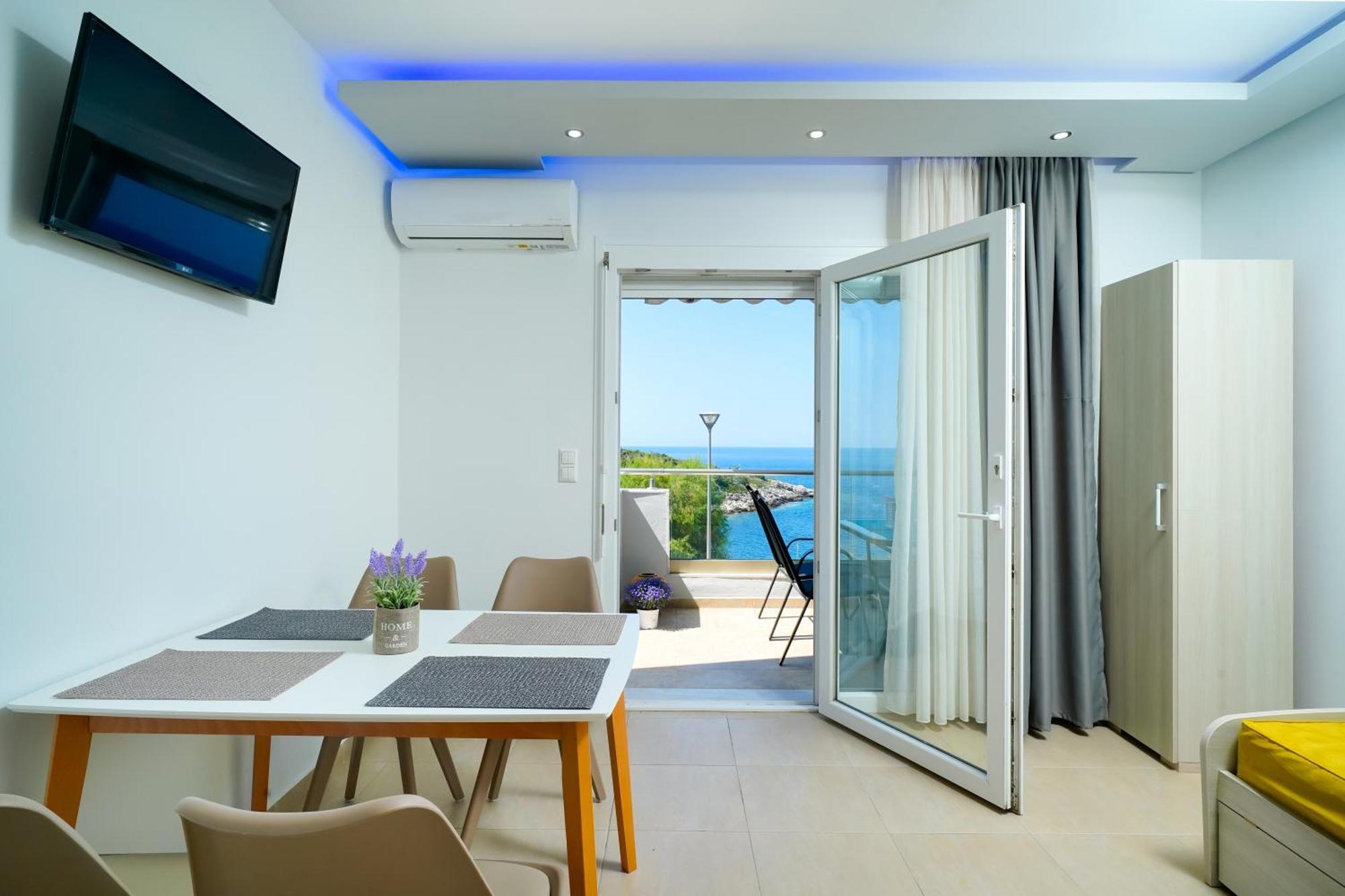 Apartmán Tarsa'S House By The Sea Skála Marión Exteriér fotografie