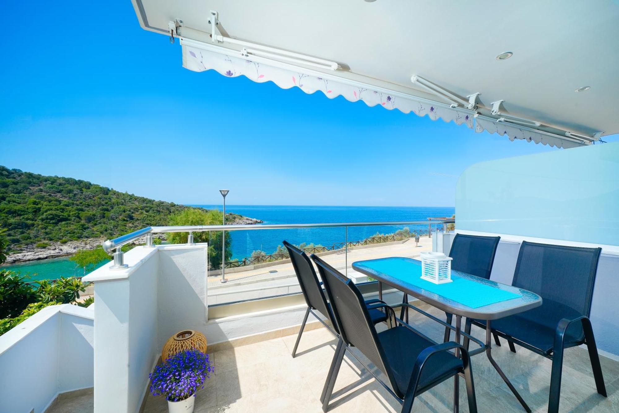 Apartmán Tarsa'S House By The Sea Skála Marión Exteriér fotografie